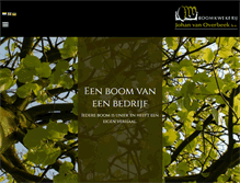 Tablet Screenshot of leiboom.nl